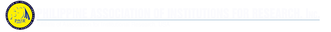 The Philippine Association of Institutions for Research, Inc. (PAIRI) is a scientific and professional organization dedicated to advancing quality multidisciplinary/institutional research in the Philippines. 